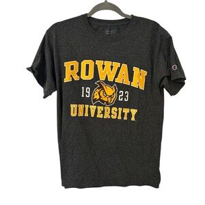 Gray Rowan University Top College Shirt Champion Profs Men’s Unisex Size Small!